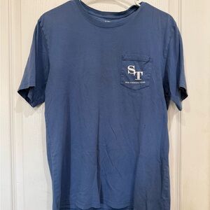 Southern Tide Classic Blue Short Sleeve Tee